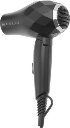 Efalock Haardroger Mini Travel Zwart (Opvouwbaar) 1000Watt
