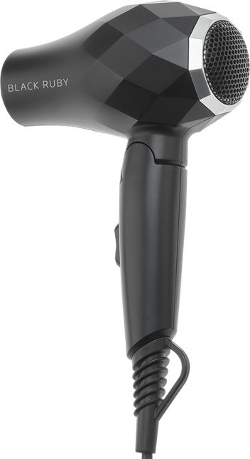 Efalock Haardroger Mini Travel Zwart (Opvouwbaar) 1000Watt