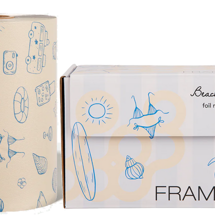 Framar Folie Beach Bum Embossed Foil Rol (100 meter)