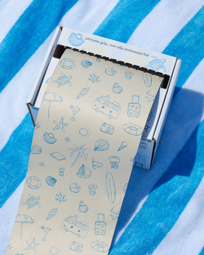 Framar Folie Beach Bum Embossed Foil Rol (100 meter)