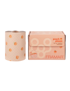 Framar Folie Peach Please Embossed Foil Rol (100 meter)