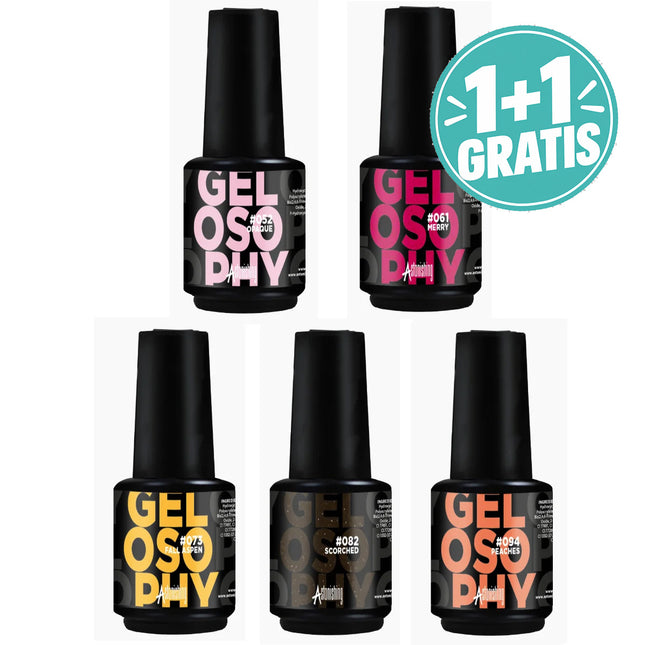 Gelosophy Gel Polish #051 - #100 TPO-vrij (1+1 GRATIS!)
