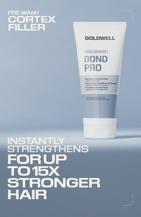 Goldwell Dualsenses Bond Pro Pre-Wash Cortex Filler Voorbehandeling (voor zwak, kwetsbaar haar) (100ml)