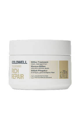 Goldwell Dualsenses Rich Repair 60sec Treatment (voor dik, beschadigd haar) (200ml)