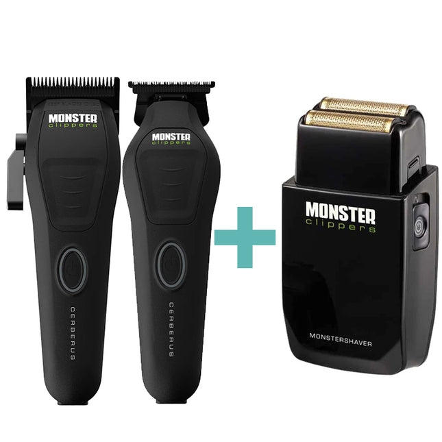 Monster Clippers Cerberus Clipper en Trimmer Set + GRATIS Monstershaver