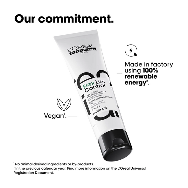 Loreal Tecni Art Flex Liss Control Styling Gel Creme (150ml)