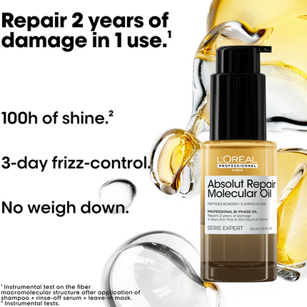 Loreal Serie Expert Absolut Repair Molecular Bi-Phase Haarolie (90ml)