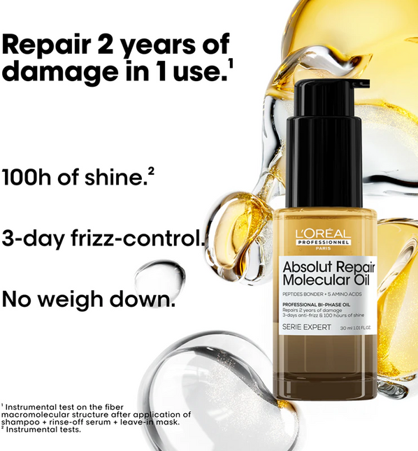 Loreal Serie Expert Absolut Repair Molecular Bi-Phase Haarolie (90ml)