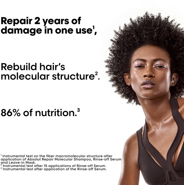Loreal Serie Expert Absolut Repair Molecular Shampoo (300ml)