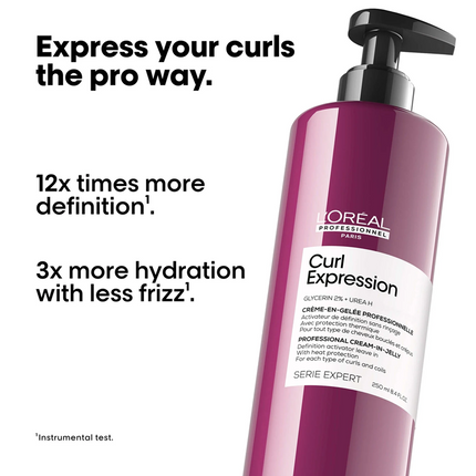 Loreal Serie Expert Curls Expression Cream-In-Jelly Leave-In Glycerine 2% (250ml)
