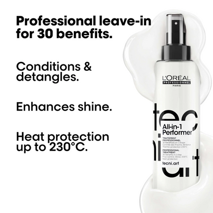 Loreal Tecni.Art All-in-1 Performer Leave-in Treatment 30 Benefits (190ml)
