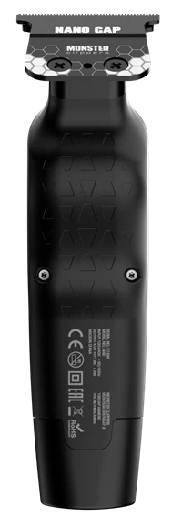 Monster Clippers Avenger Tondeuse en Trimmer Set + GRATIS PREMIUM Dubbel Magnetische Opzetkammen Zwart (10 stuks)