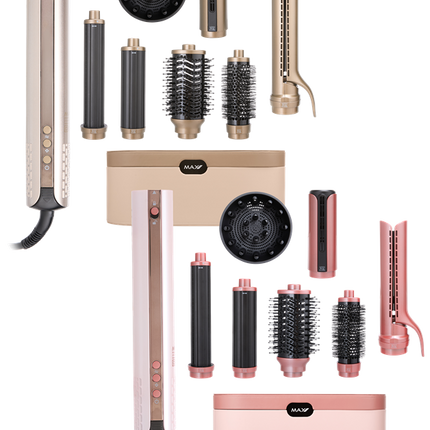 Max Pro Aurum Aerostyler II Pro Multistyler 6-1 Styling Tool