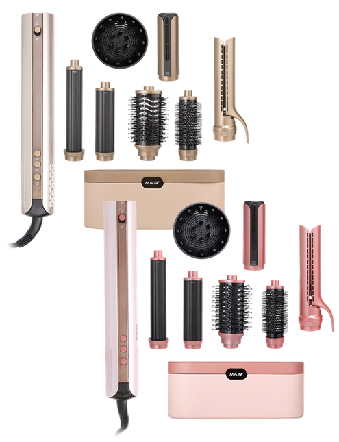 Max Pro Aurum Aerostyler II Pro Multistyler 6-1 Styling Tool
