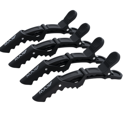 Max Pro Grip Clips Verdeelklemmen Zwart (4 Stuks)