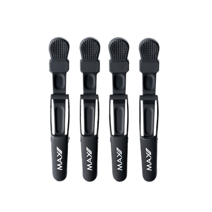 Max Pro Grip Clips Verdeelklemmen Zwart (4 Stuks)