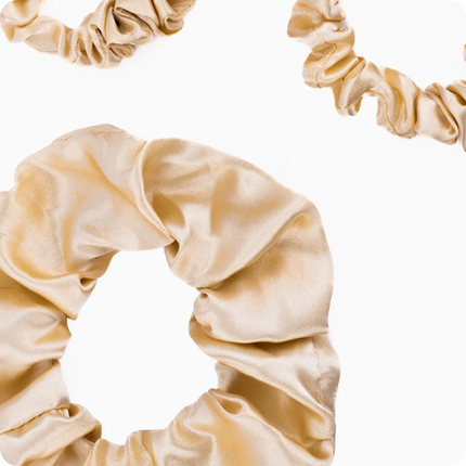 Max Pro Satijnen Scrunchies Elastiek (12 Stuks)