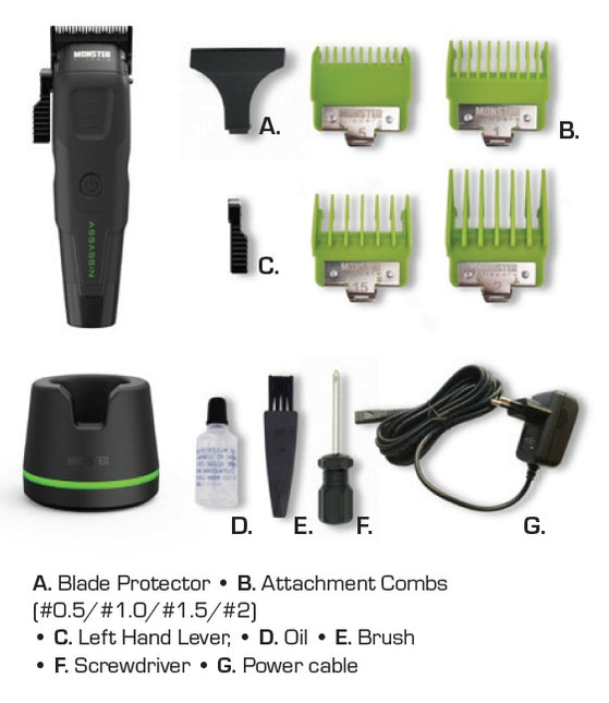 Monster Clippers Assassin Tondeuse