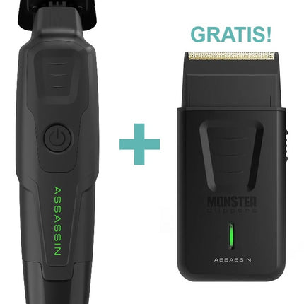 Monster Clippers Assassin Trimmer + GRATIS Assassin Shaver