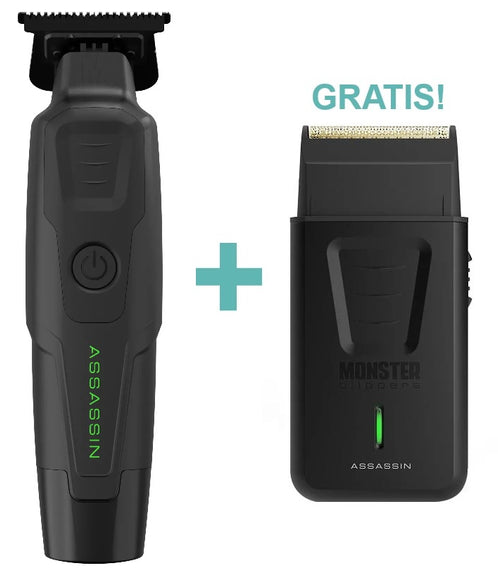 Monster Clippers Assassin Trimmer + GRATIS Assassin Shaver