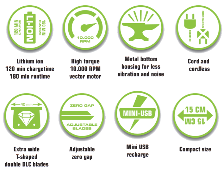 Monster Clippers Cerberus Trimmer 10.000RPM + GRATIS Assassin Shaver!