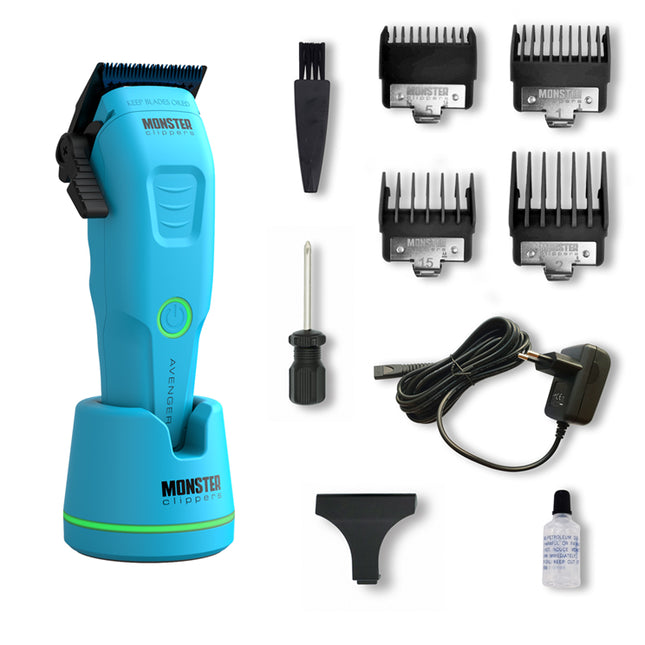 Monster Clippers Avenger Tondeuse Blue