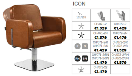 Salon Ambience Kappersstoel Icon