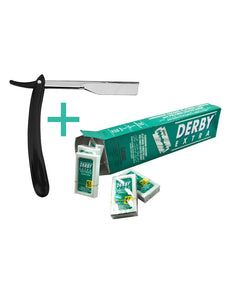Derby Styling Blades Extra 20x5 Mesjes Dubbelzijdig + GRATIS Nekmes Zwart