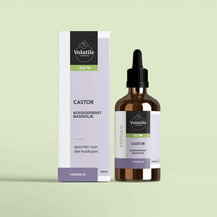 Volatile Castor Olie Koudgeperst Bio (Ricinus Communis Seed 100ml)
