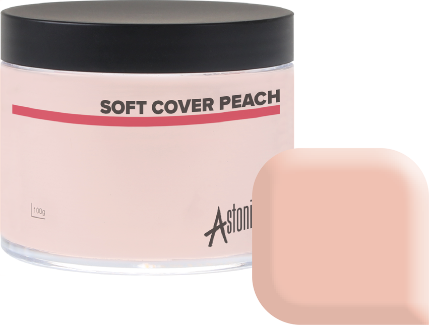Astonishing Acrylic Powder Acrylpoeder Soft Cover Peach
