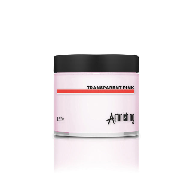 Astonishing Acrylic Powder Acrylpoeder Transparant Pink