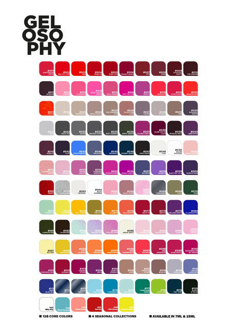 Astonishing Gelosophy Gel Polish #001 - #050 TPO-vrij