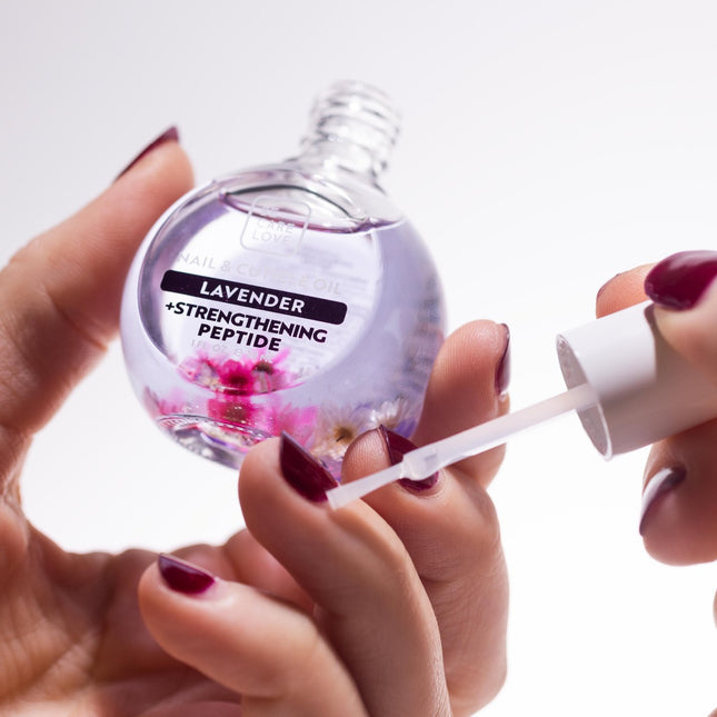 BCL SPA Strenghtning Peptide Cuticle Oil Nagel & Nagelriem Olie Lavender 30ml