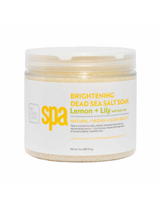 Lemon + Lily Brightening Dead Sea Salt Soak (454Gr)