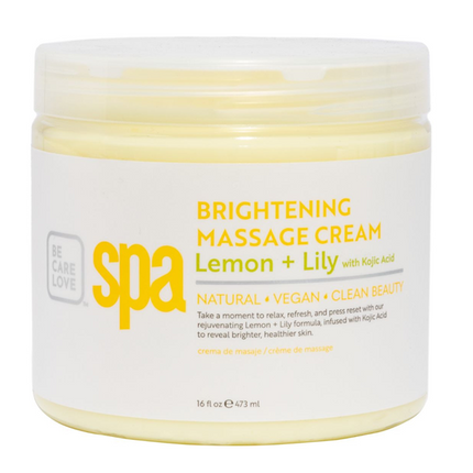 Lemon + Lily Brightening Massage Cream (473ml)