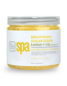 Lemon + Lily Brightening Sugar Scrub (454Gr)