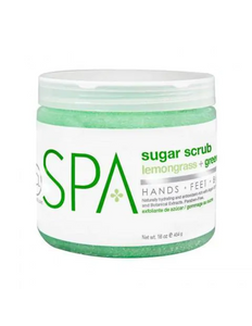 Lemongrass + Green Tea Sugar Scrub