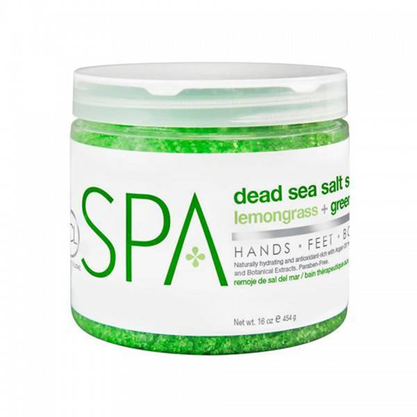 Lemongrass + Green Tea Dead Sea Salt Soak
