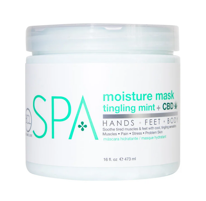 Tingling Mint + CBD Moisture Mask