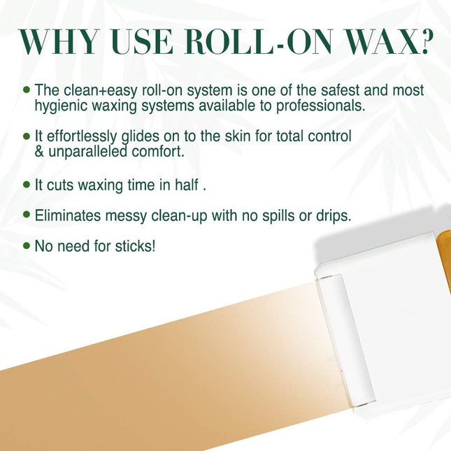 Clean And Easy Cordless Roll-On Waxing System