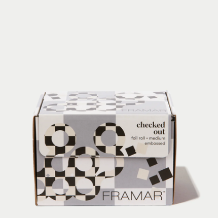 Framar Framar Checked Out Embossed Folie Rol