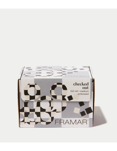 Framar Framar Checked Out Embossed Folie Rol
