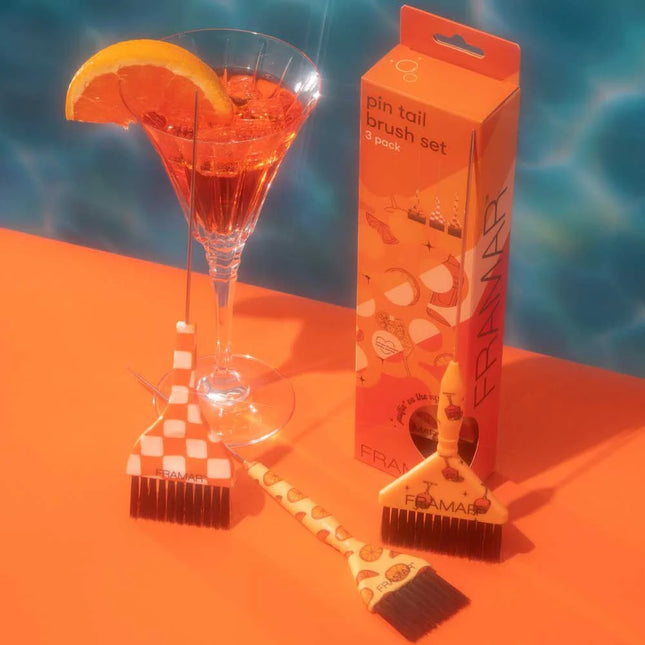 Framar Framar Verkwast Puttin' On The Spritz Pin Tail Brush Set