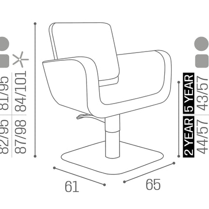 Salon Ambience Kappersstoel Venus