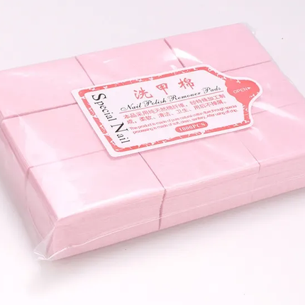 Kappershandel Kappershandel Nagellak Remover Pads Non-woven Roze (270 Stuks)