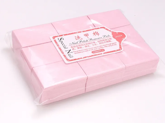 Kappershandel Kappershandel Nagellak Remover Pads Non-woven Roze (270 Stuks)