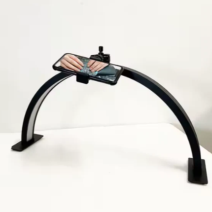 Kappershandel Kappershandel Tafellamp Boog met Telefoonklem
