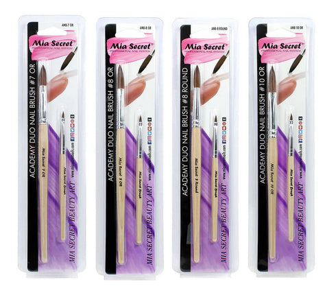 Kappershandel Mia Secret Academy Duo Acryl Nagelpenseel