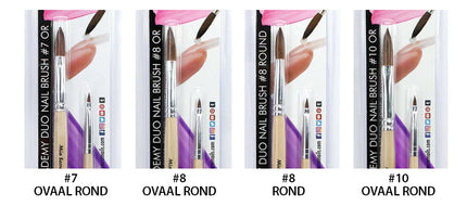 Kappershandel Mia Secret Academy Duo Acryl Nagelpenseel