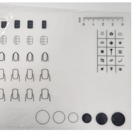 Kappershandel Nagelstyliste Trainingsmat Silicone